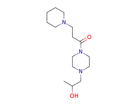 1-(3-Piperidinopropionyl)-4-(2-hydroxypropyl)piperazine