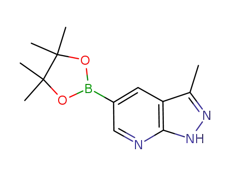 3-Methyl-1H-pyrazolo[3,4-b]pyridine-5-boronic acid pinacol ester