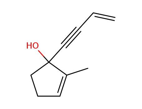 2-Cyclopenten-1-ol, 1-(3-buten-1-ynyl)-2-methyl- (9CI)