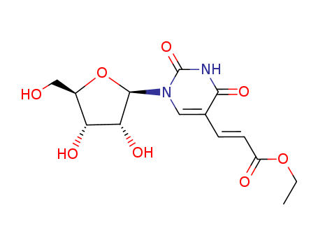 (E)-5-<2-(ethoxycarbonyl)vinyl>uridine