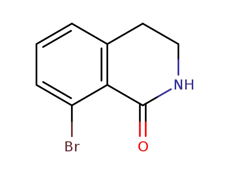 Molecular Structure of 1159811-99-0 (8-broMo-3,4-dihydroisoquinolin-1(2H)-one)
