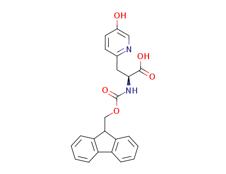 2-Pyridinepropanoic acid, alpha-[[(9H-fluoren-9-ylmethoxy)carbonyl]amino]-5-hydroxy-, (alphaS)-