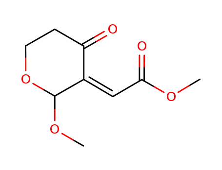 (Z)-2-methoxy-3-methoxycarbonylmethylene-2,3,5,6-tetrahydro-4-pyranone