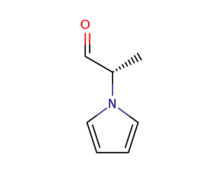1H-Pyrrole-1-acetaldehyde,a-methyl-, (S)- (9CI)