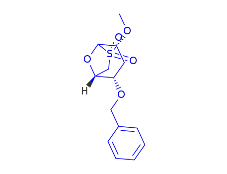 .beta.-L-lyxo-Hexopyranose, 1,3,6-trideoxy-1,6-episulfonyl-2-O-methyl-4-O-(phenylmethyl)-