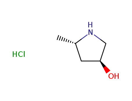 3-Pyrrolidinol, 5-Methyl-, hydrochloride, (3S,5S)-