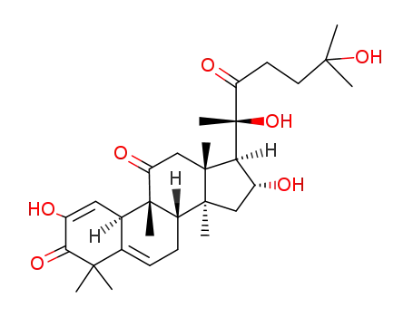 Molecular Structure of 1110-02-7 (Cucurbitacin L)