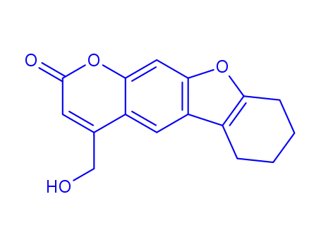 Molecular Structure of 123577-48-0 (4-hydroxymethyltetrahydrobenzopsoralen)