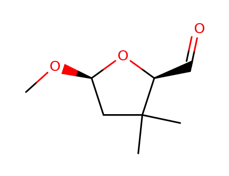 2-푸란카르복스알데히드, 테트라히드로-5-메톡시-3,3-디메틸-, 트랜스-(9CI)