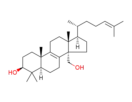 Molecular Structure of 111420-56-5 (32-hydroxylanosterol)