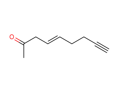Molecular Structure of 123405-86-7 (4-Nonen-8-yn-2-one, (E)- (9CI))