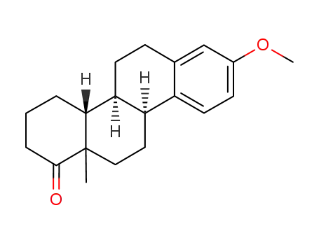 Molecular Structure of 1232-88-8 (8-methoxy-12a-methyl-3,4,4a,4b,5,6,10b,11,12,12a-decahydrochrysen-2(1H)-one)