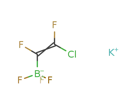 Molecular Structure of 391257-53-7 (potassium cis-, trans-chlorodifluoroethen-1-yltrifluoroborate)