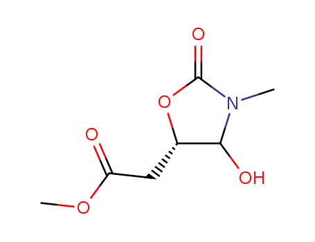 ((S)-4-Hydroxy-3-methyl-2-oxo-oxazolidin-5-yl)-acetic acid methyl ester