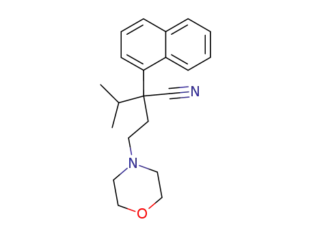 α- 이소 프로필 -α- (2- 모르 폴리 노 에틸) -1- 나프탈렌 아세토 니트릴