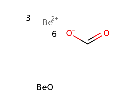 Molecular Structure of 1111-71-3 (Beryllium formate.)