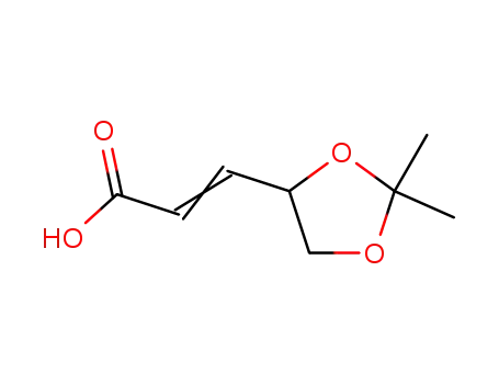 (R) -4,5- 이소 프로필 리덴 -2- 펜타 노 익산