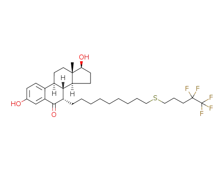 (7α,17β)-3,17-Dihydroxy-7-[9-[(4,4,5,5,5-pentafluoropentyl)thio]nonyl]-estra-1,3,5(10)-trien-6-one