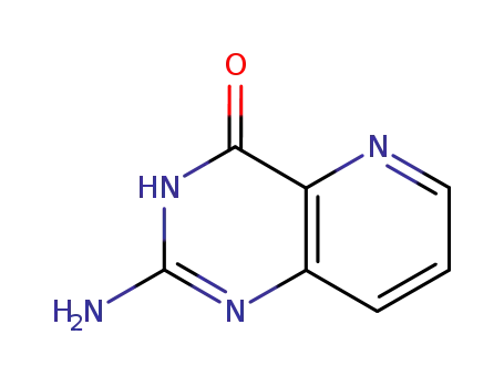 Molecular Structure of 110967-13-0 (2-AMINO-PYRIDO[3,2-D]PYRIMIDIN-4(1H)-ONE)
