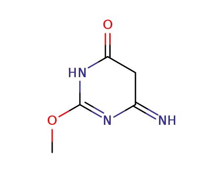 4(1H)-Pyrimidinone, 5,6-dihydro-6-imino-2-methoxy- (9CI)