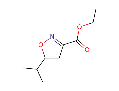 Molecular Structure of 91240-30-1 (Ethyl 5-isopropyl-3-isoxazolecarboxylate)