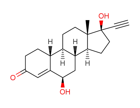 Molecular Structure of 1458616-80-2 (6-Hydroxy-levonorgestrel)