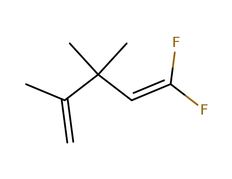 1,1-difluoro-3,3,4-trimethyl-1,4-pentadiene
