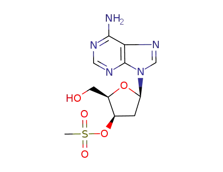 9-(3-azido-2,3-dideoxy-beta-D-threo-pentofuranosyl)-9H-purin-6-amine