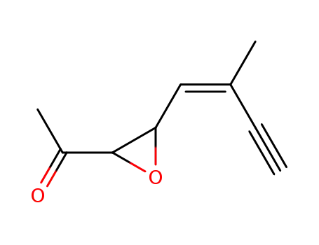 Ethanone, 1-[3-(2-methyl-1-buten-3-ynyl)oxiranyl]-, [2alpha,3beta(Z)]- (9CI)