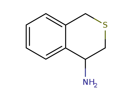 Molecular Structure of 123470-16-6 (3,4-dihydro-1H-isothiochromen-4-amine hydrochloride)