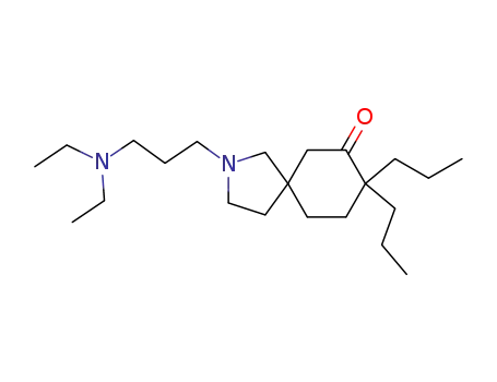 Molecular Structure of 253335-94-3 (2-(3-diethylamino-propyl)-8,8-dipropyl-2-aza-spiro[4.5]decan-7-one)