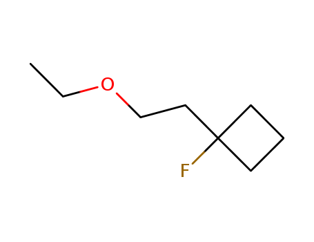 Cyclobutane,1-(2-ethoxyethyl)-1-fluoro-