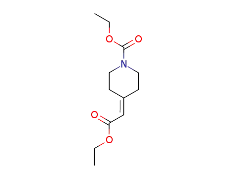 ethyl (1-ethoxycarbonyl-4-piperidinylidene)acetate