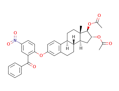 16α,17β-Diacetoxy-Δ<sup>1.3.5(10)</sup>-oestratrien-3-<4-nitro-2-benzoyl-phenylaether>