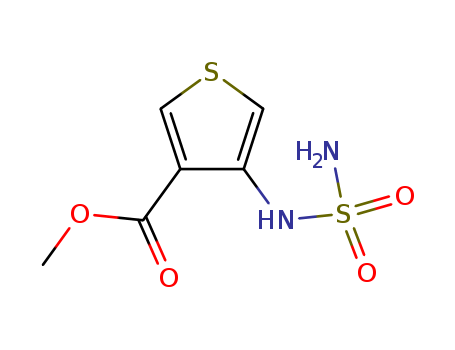 3-THIOPHENECARBOXYLIC ACID 4-[(AMINOSULFONYL)AMINO]-,METHYL ESTER