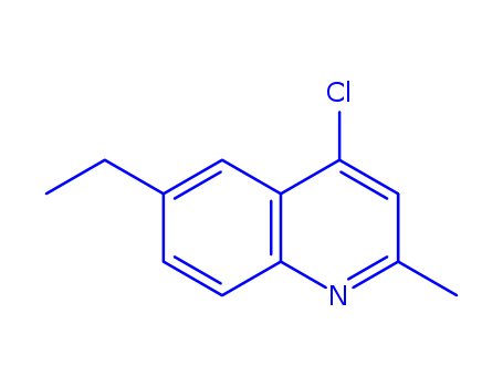 Quinoline, 4-chloro-6-ethyl-2-methyl-