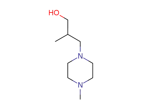Molecular Structure of 110358-10-6 (1-Piperazinepropanol,-bta-,4-dimethyl-(6CI))