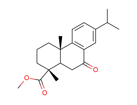 Molecular Structure of 5395-88-0 (7-keto dehydroabietic acid methyl ester)