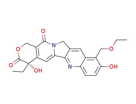 (4S)-10-(EthoxyMethyl)-4-ethyl-4,9-dihydroxy-1H-pyrano[3',4':6,7]indolizino[1,2-b]quinoline-3,14(4H,12H)-dione