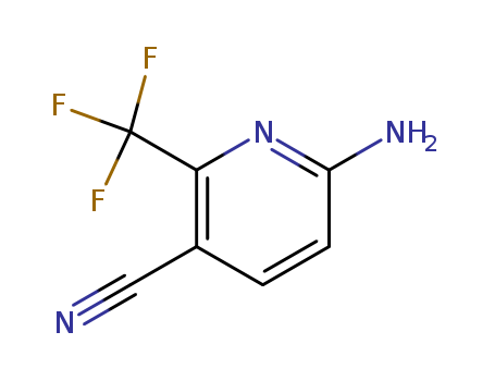 2-Amino-6-(trifluoromethyl)pyridine-5-carbonitrile  Cas no.1233243-98-5 98%
