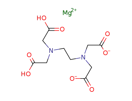 Molecular Structure of 12312-36-6 (Ethylenediaminetetraacetic acid, magnesium salt)