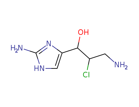 1H-Imidazole-5-methanol,2-amino-a-[(1S)-2-amino-1-chloroethyl]-, (aS)-