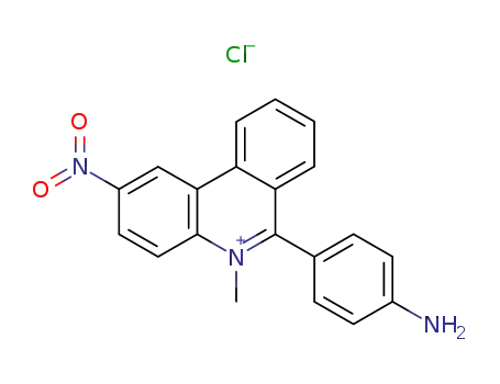 6-(p-아미노페닐)-5-메틸-2-니트로페난트리디늄 클로라이드