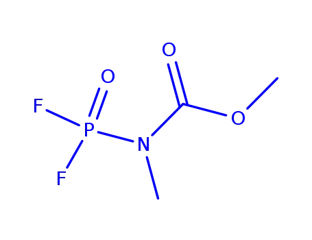 Molecular Structure of 123145-94-8 (Carbamic  acid,  (difluorophosphinyl)methyl-,  methyl  ester  (9CI))