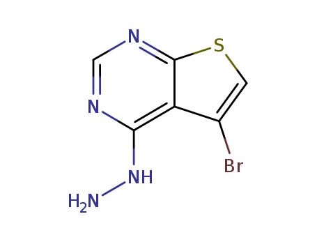 5-BroMo-4-hydrazinylthieno[2,3-d]pyriMidine