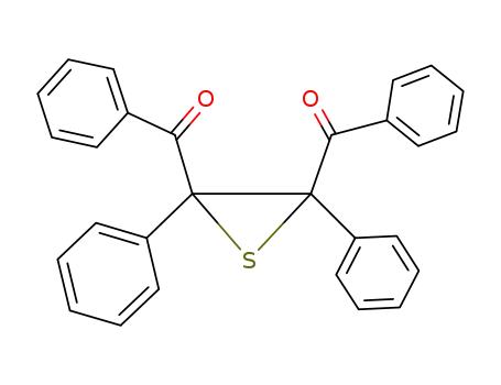 Molecular Structure of 1107-23-9 ((2,3-diphenylthiirane-2,3-diyl)bis(phenylmethanone))