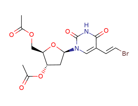 3',5'-DI-O-ACETYL-5-(2-BROMOVINYL)-2'-DEOXYURIDINE