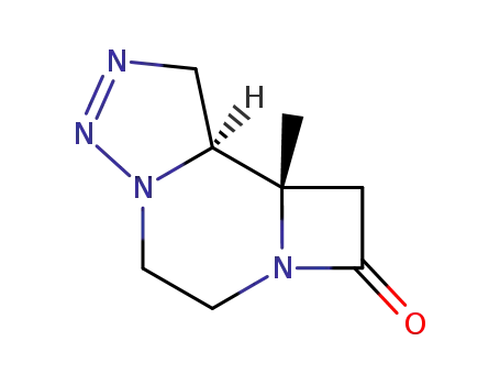 Molecular Structure of 111197-30-9 (8H-Azeto[1,2-a][1,2,3]triazolo[5,1-c]pyrazin-8-one,1,5,6,9,9a,9b-hexahydro-9a-methyl-,trans-(9CI))