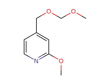 Pyridine, 2-methoxy-4-[(methoxymethoxy)methyl]- (9CI)