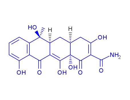 Molecular Structure of 2444-65-7 (4-des-dimethylaminotetracycline)